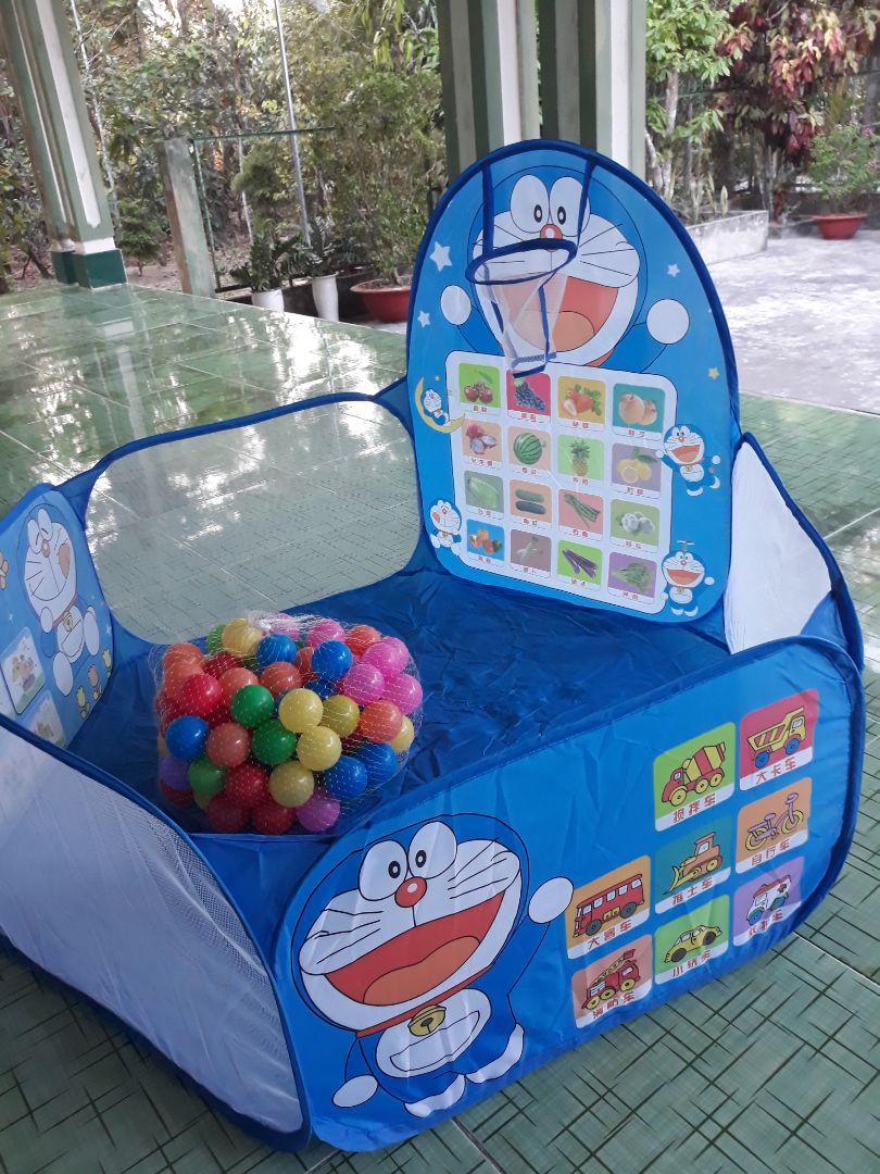 Lều quây bóng doremon cho bé - lều bóng doremon