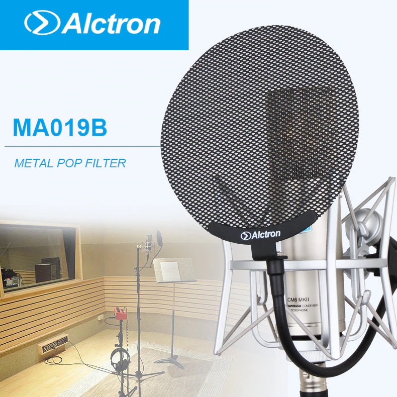 Màng lọc âm Pop filter Alctron MA019B - Màng lọc âm chuyên nghiệp Alctron MA-19B