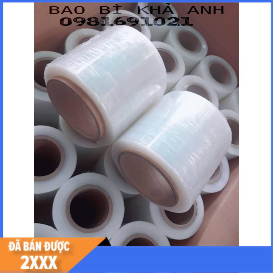 Màng PE quấn hàng - 1 Tấc (cao 10cm) - Nặng 500gram
