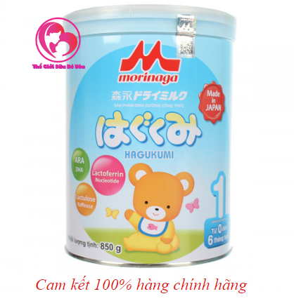 Sữa morinaga số 1 nhập khẩu cho bé từ 0 - 6 tháng tuổi, lon 850g