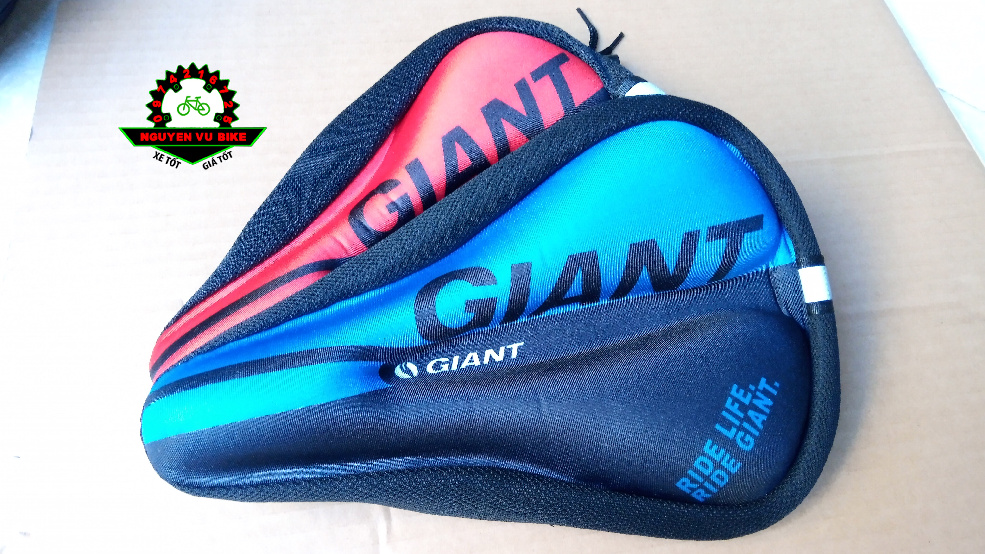 Bọc yên xe đạp giant ride các màu siêu êm, bọc yên siêu êm, bọc yên xe thể thao - nguyen vu bike