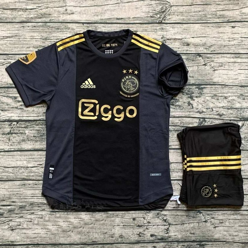 Áo bóng đá - áo đá banh -clb ajax amsterdam- sân khách -vải gai thái cao cấp