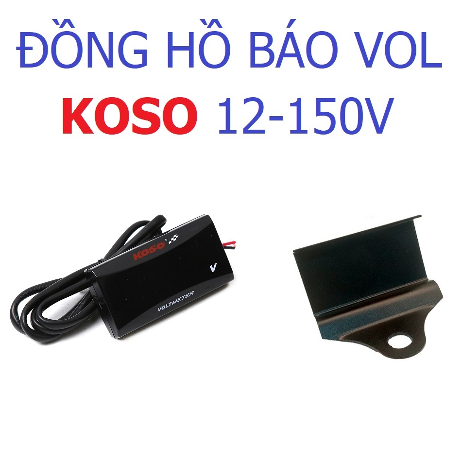 ĐỒNG HỒ BÁO VOL , ĐỒNG HỒ ĐO BÌNH ACQUY 12-150VOL XE MÁY XE ĐẠP ĐIỆN