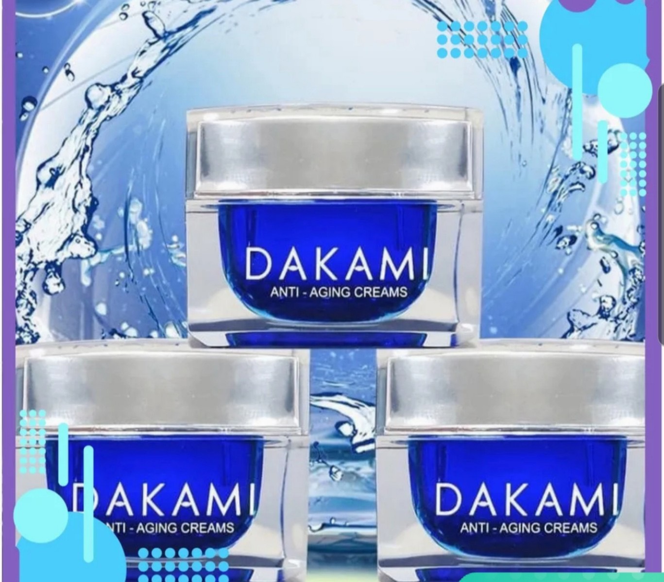 Kem Dưỡng Da Chống Lão Hoá Dakami Anti - Aging Creams