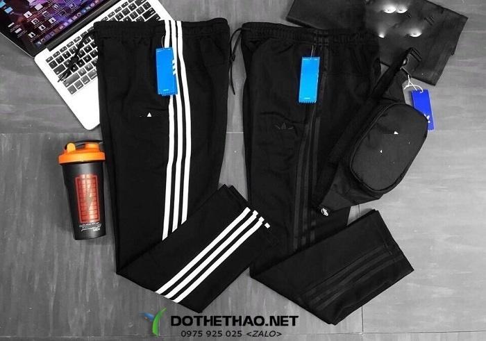 Quần dài jogger 3 sọc ống suông nam thể thao big size, Bộ quần áo bóng đá size lớn - THETHAOYES