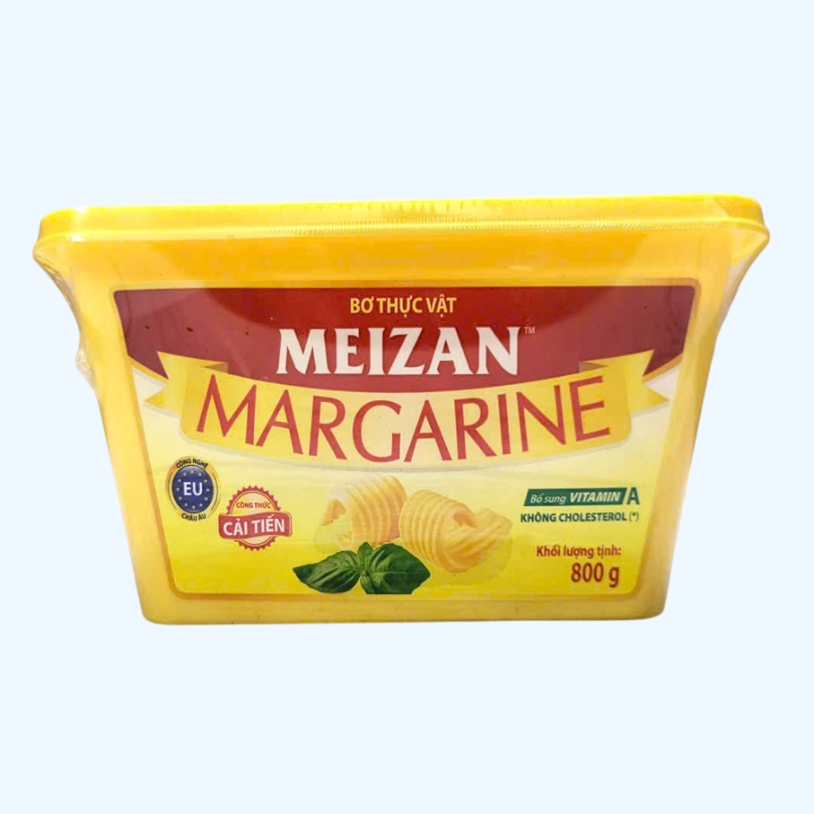 MEIZAN -- HỘP LỚN 800g -- BƠ THỰC VẬT Margarine (HALAL)