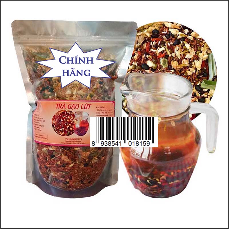 2KG Trà gạo lứt - Giảm cân, mát gan, lợi sữa, thanh lọc cơ thể)