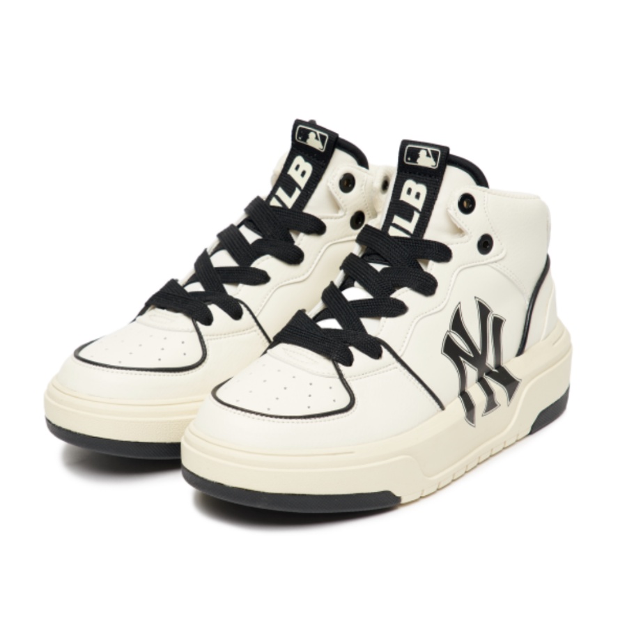 Giày sneaker m.l.b chunky lin.er high new york yan.kees black