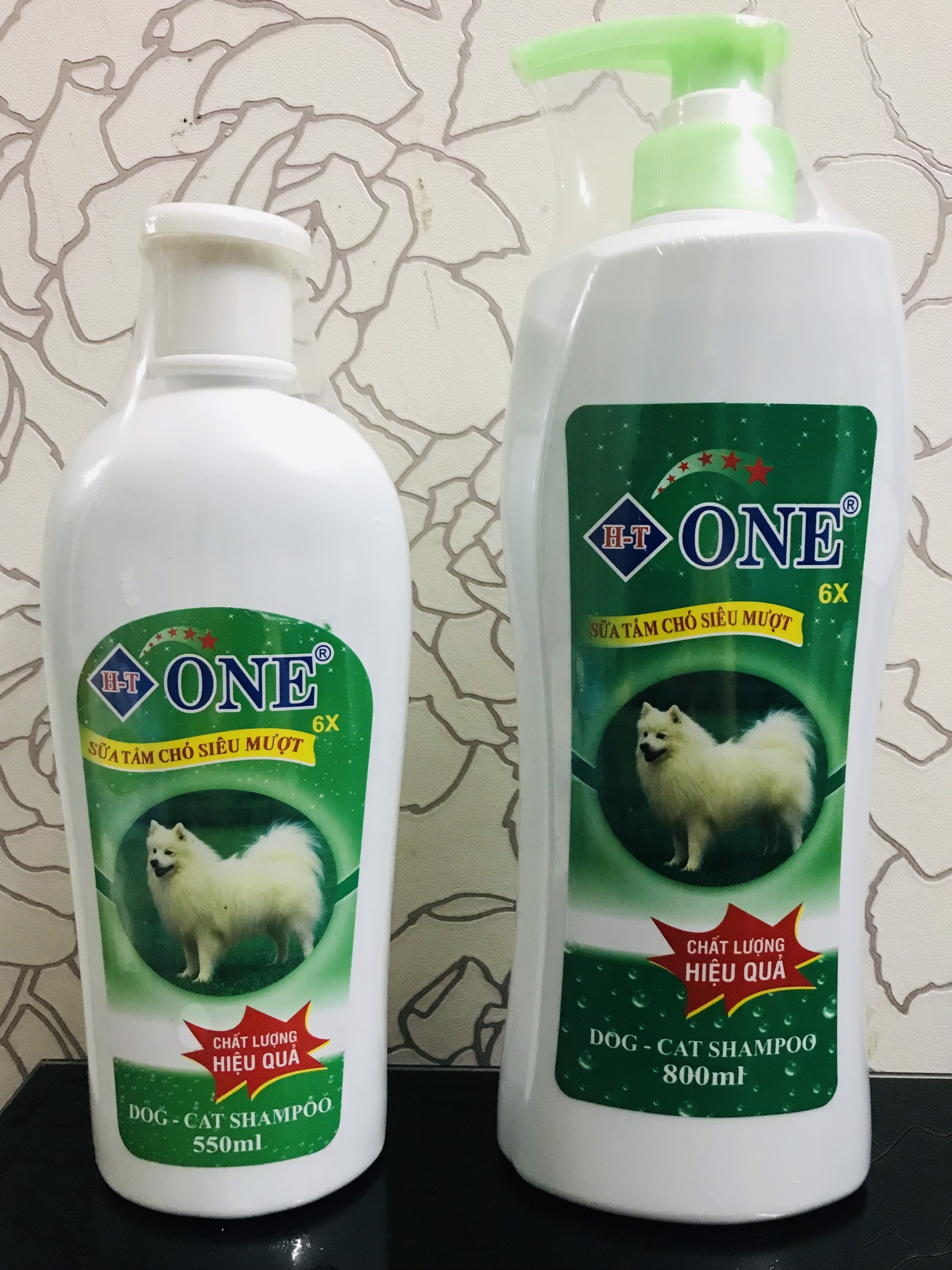 Sữa tắm chó mèo ONE  6X siêu mượt, dưỡng da lông 500ml và chai to 800ml