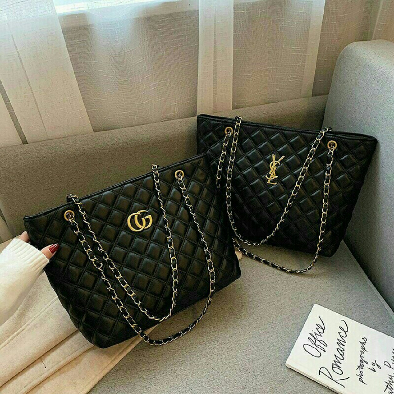 Túi đeo chéo nữ công sở trần trám gr 372