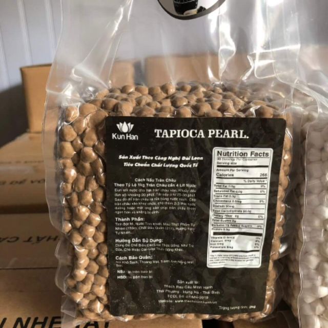 Trân Châu Đen Caramen Minh Hạnh (2Kg)