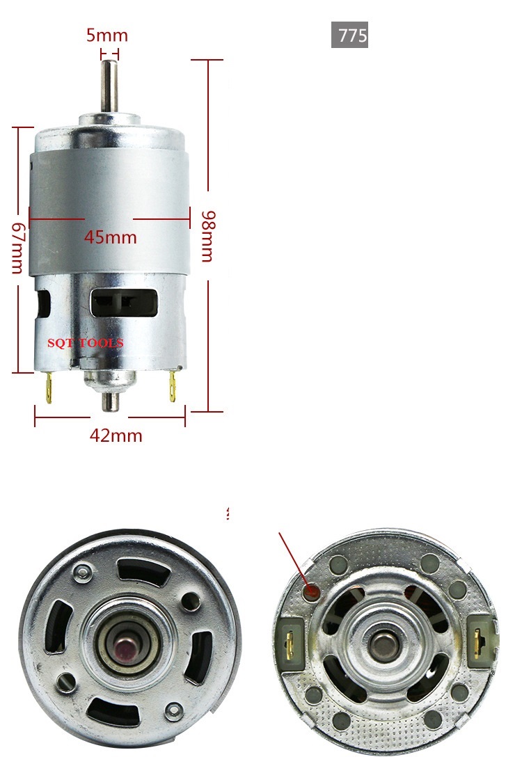 Động cơ motor mô tơ mini 12v siêu khỏe Chế Máy Khoan, Máy Cắt Cực Sướng