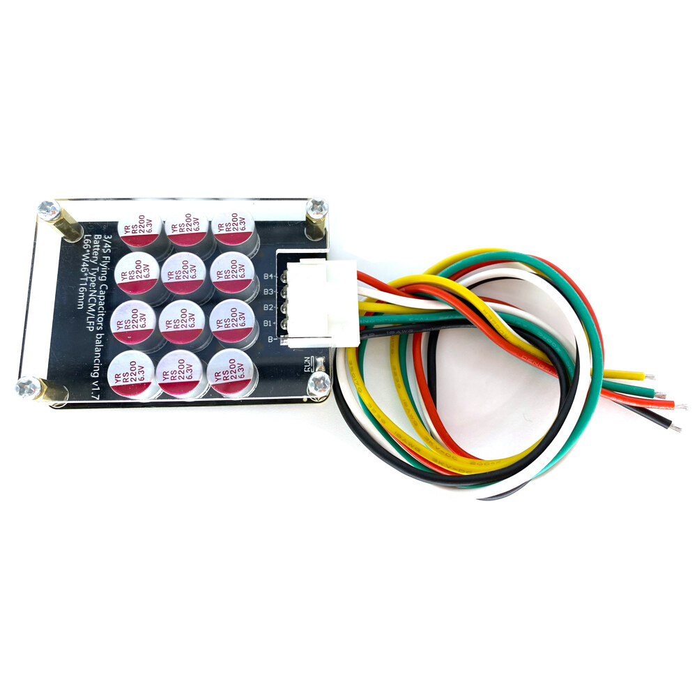Bộ cân bằng 5a với vỏ đồng hồ lifepo4 lithium ion 4s bộ cân bằng hoạt động bằng pin bộ cân bằng nguồn