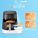 Nồi Chiên Không Dầu cảm ứng Philips NA231/00 - 13trong1 |6.2L|RapidAir Chín đều không lật trở- BH 2 năm - Hàng Phân Phối Chính Hãng