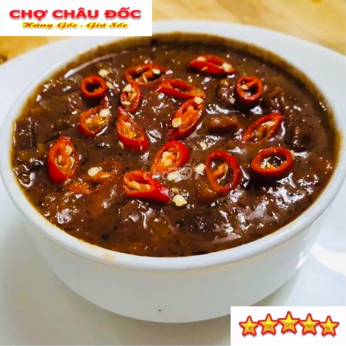 500gr Mắm Ruốc Xào Sả Ớt Loại Đặc Biệt Thơm Ngon Hương Vị Miền Tây Hủ Hủ