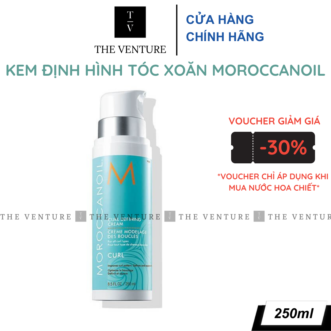 Kem Định Hình Tóc Xoăn Moroccanoil Curl Defining Cream Chính Hãng