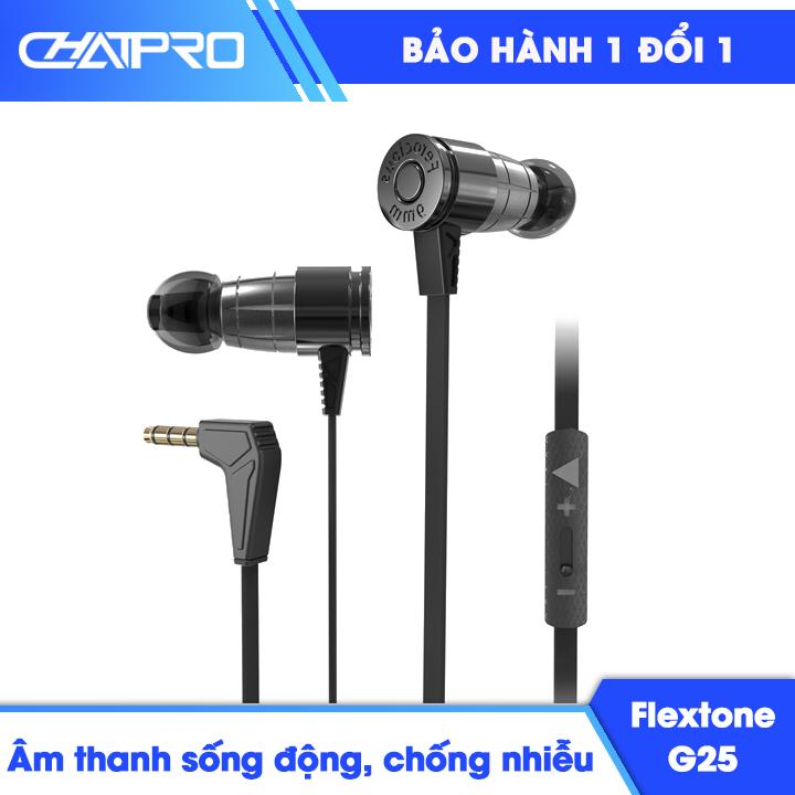Tai nghe nhét tai có mic Plextone G25 - hỗ trợ chơi game chuyên nghiệp