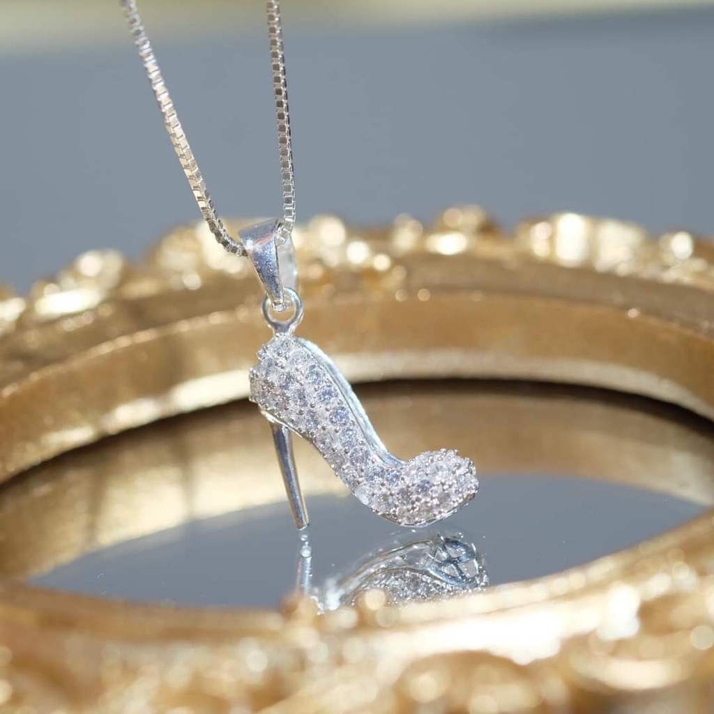 Dây chuyền nữ bạc ta mặt guốc xinh xắn - Bibi silver cam kết ảnh chụp thật, hàng chất lượng - Shop bạc BiBi cam kết bạc chuẩn, chất lượng, kèm bảo hành