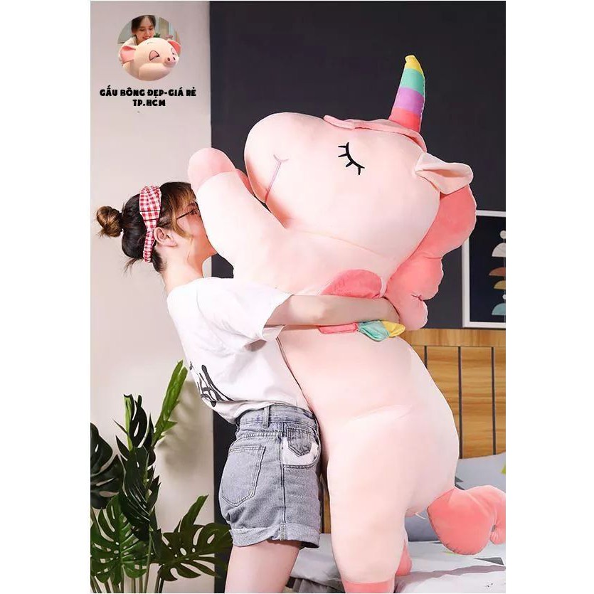 Ngựa pony nhồi bông ngựa Pony size to ảnh thật, Pony Dễ Thương, Gấu Bông Pony Đẹp Dành Cho Bé
