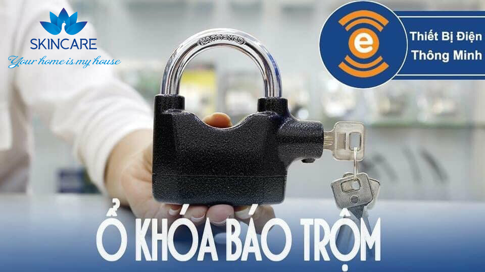 Ổ Khóa Chống Trộm, Khóa chống trộm Kinbar thông minh chống trộm nhà, xe máy.