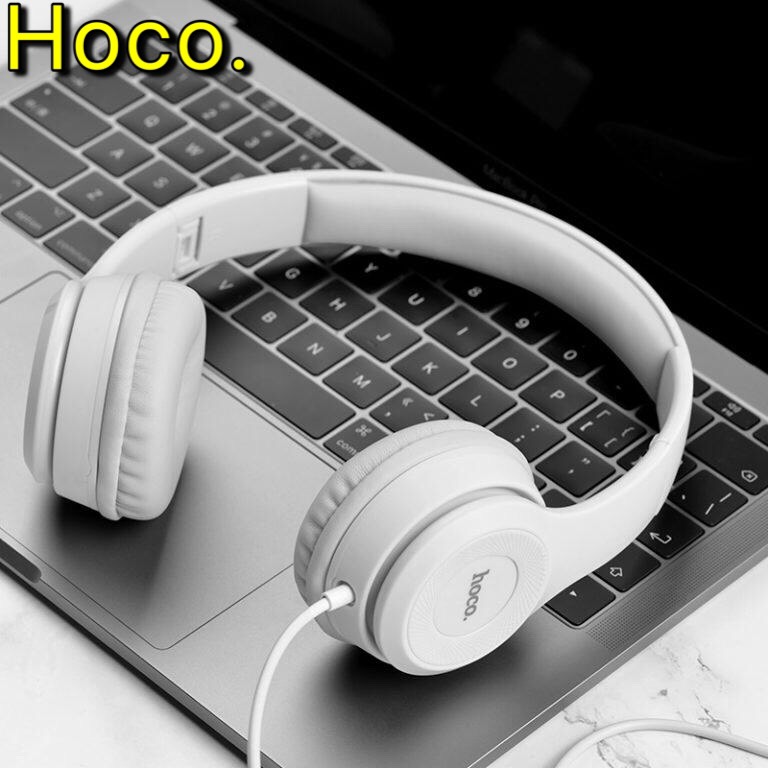 Headphone Tai nghe chụp tai có míc dàm thoại Hoco W21 hàng chính hãng