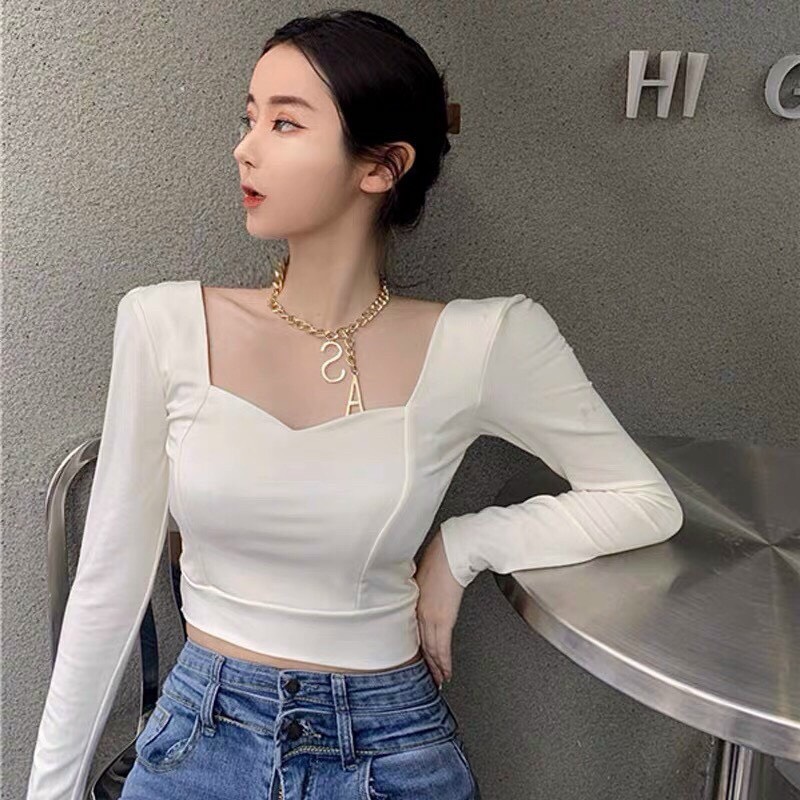 Áo borip tay dài cúp ngực duyên dáng TTSA0918