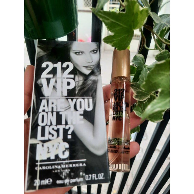 Nước Hoa Nữ 212 Vip  Hương Thơm Quyến Rũ Đẳng Cấp 20ml