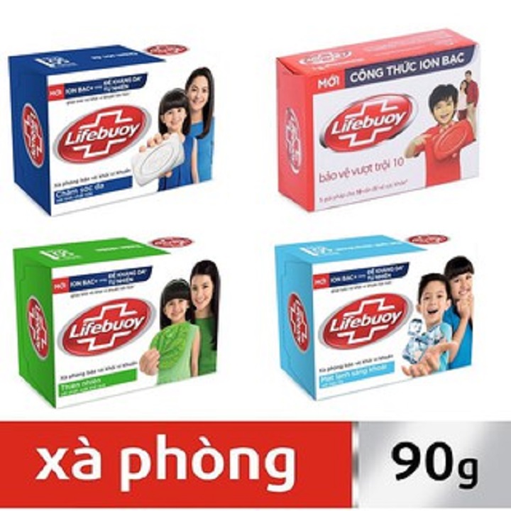 Xà phòng bảo vệ khỏi vi khuẩn Lifebuoy Cục 90g