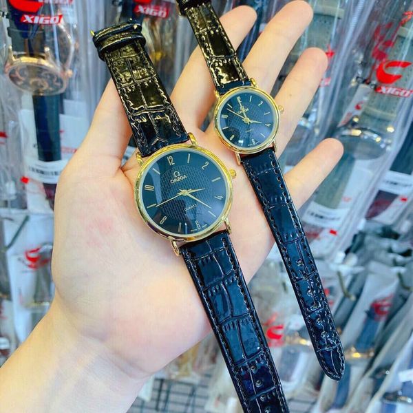 Đồng hồ omega nam, nữ dây da