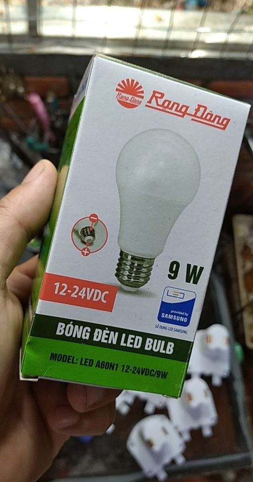 Đèn led Rạng Đông DC 12-24v E27
