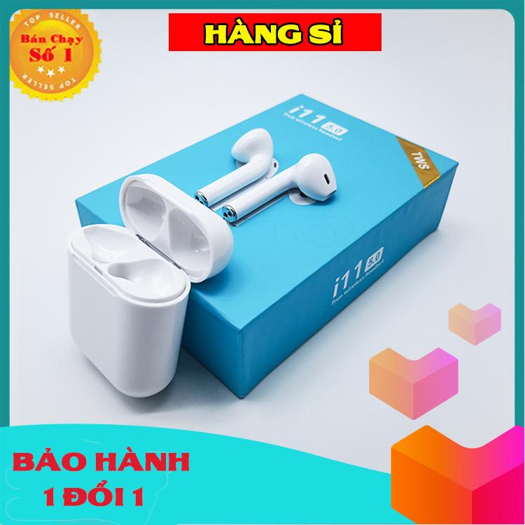 Tai Nghe Bluetooth 5.0 i11 TWS Tai nghe Bluetooth không dây 5.0 i11 TWS - Bảo hành 12 Tháng Lỗi 1 đổi 1 trong 30 ngày đầu - Tai nghe không dây tai nghe giá rẻ tai nghe bluetooth không dây tai nghe bluetooth cho IOS và Android