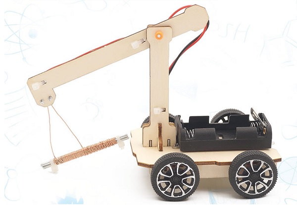 Xe hút đinh đồ chơi stem - đồ chơi khoa học - đồ chơi diy