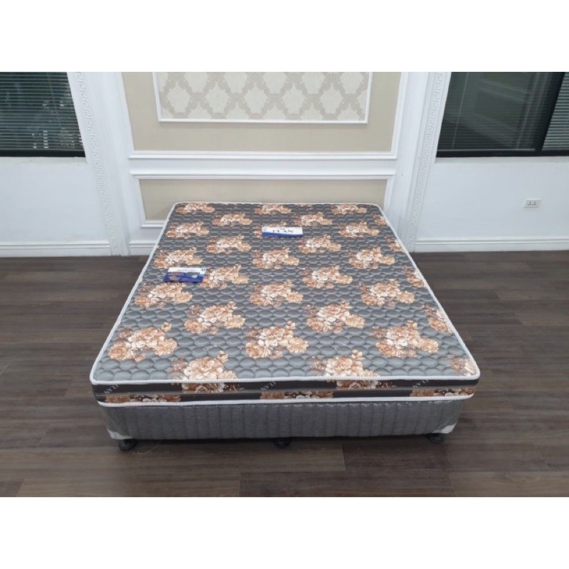{sale -50%❤️} Đệm bông ép ViMat ELan _15cm chần gấp 2 mảnh ( bảo hành 5 năm )