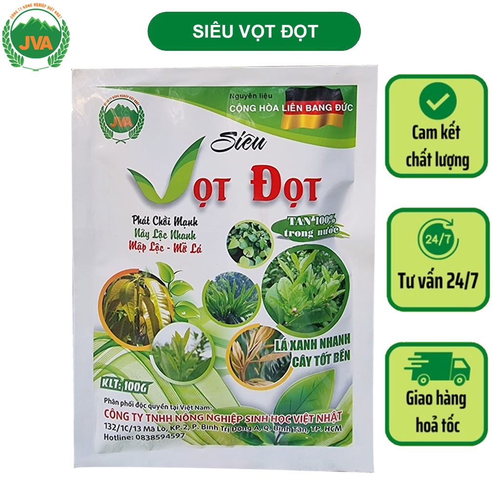 Phân bón siêu vọt đọt 100G tăng trưởng cây tốt JVA34 VietNhat