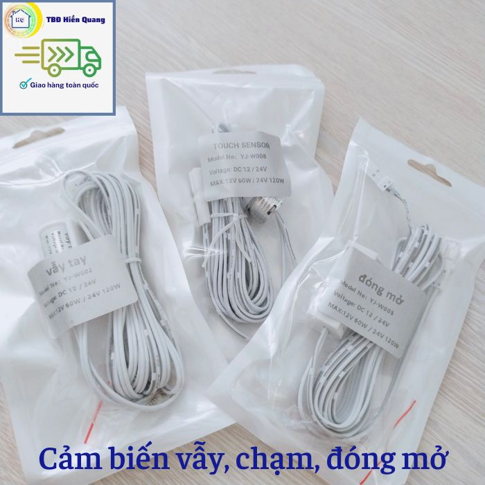 Cảm biến vẫy tay, đóng mở, chạm dùng cho Led 12V