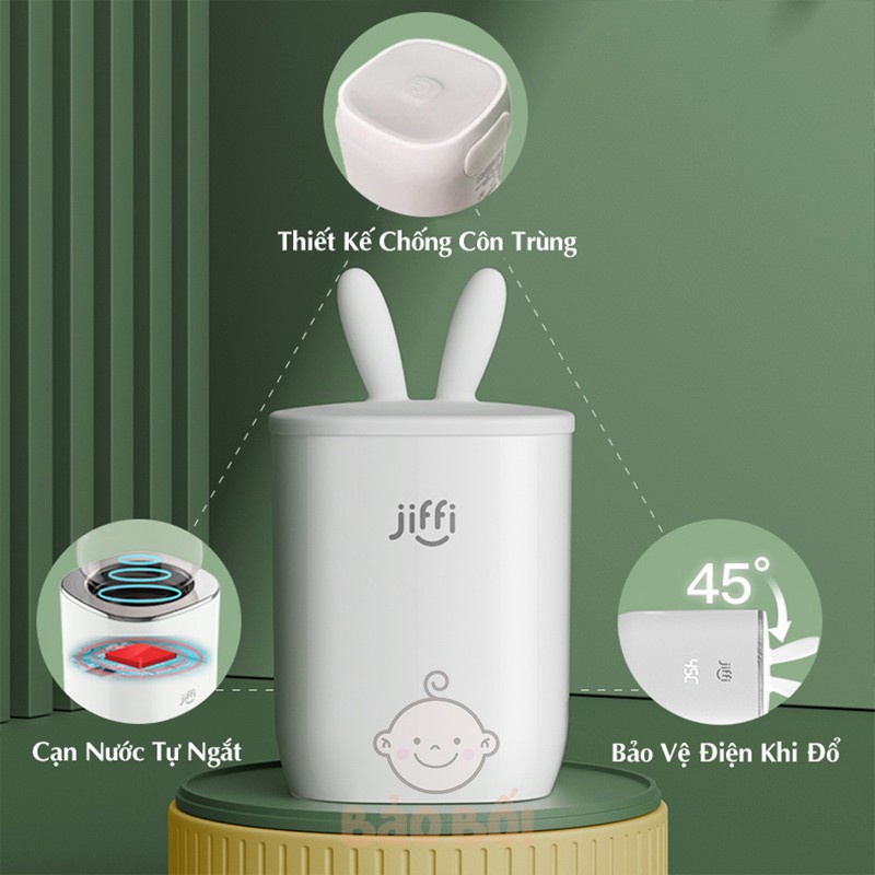 Máy hâm sữa JIFFI cầm tay không dây mini