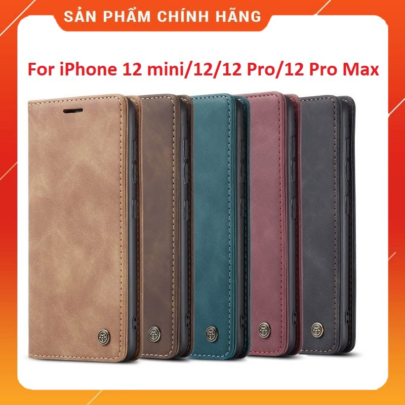 Bao da dạng ví cho iphone 12 mini, iphone 12, iphone 12 pro, iphone 12 pro max chính hãng caseme