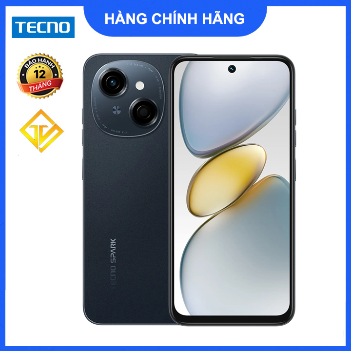 Điện thoại Tecno Spark GO 1 (4GB/64GB) Màn hình 6.67inch,Pin 5000mAh - Hàng chính hãng