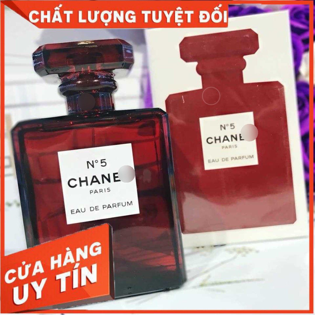 Nước hoa nữ chane no5 red edition 100ml đỏ no 5 , ngọt ngào , quyến rũ
