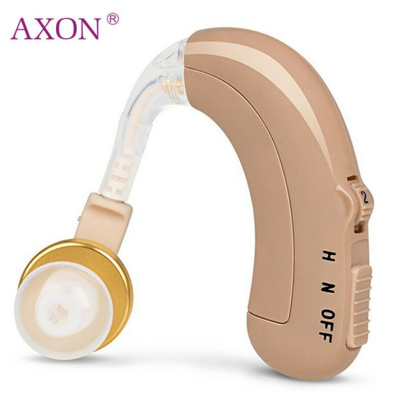Máy trợ thính đeo vành tai Axon C109 Pin sạc