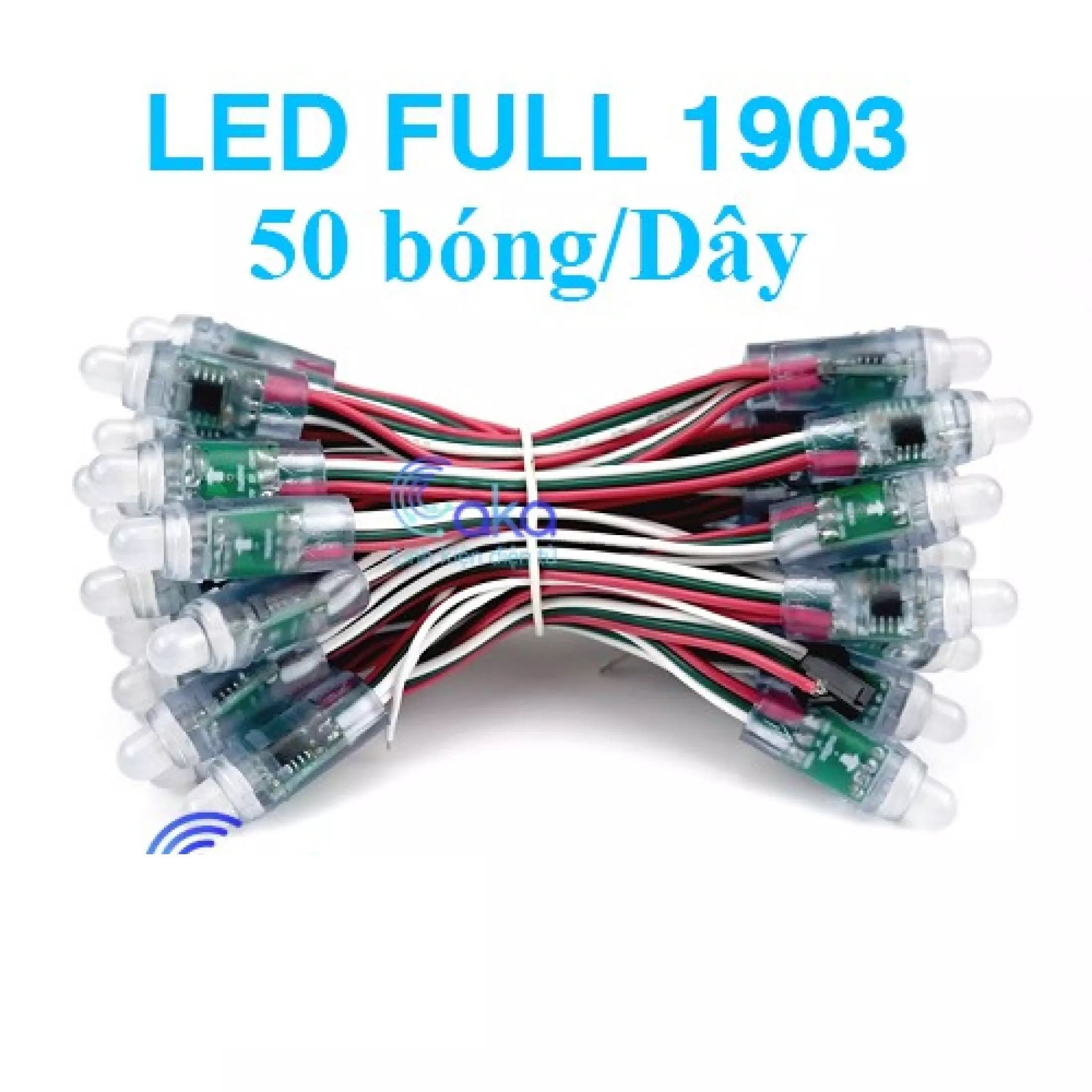 (New Led 2022) Led full color 1903  đế 8mm/12mm 50 led/chùm | linh kiện Bệnh Viện Điện Tử - bảo hành uy tín - Đổi trả 7 ngày |
