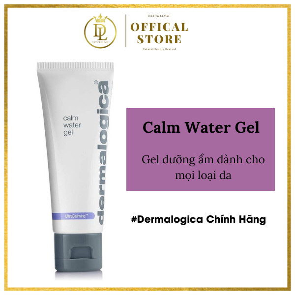 Gel dưỡng ẩm, thấm nhanh, bảo vệ và phục hồi da nhạy cảm, da yếu Dermalogica Calm Water Gel 50ml
