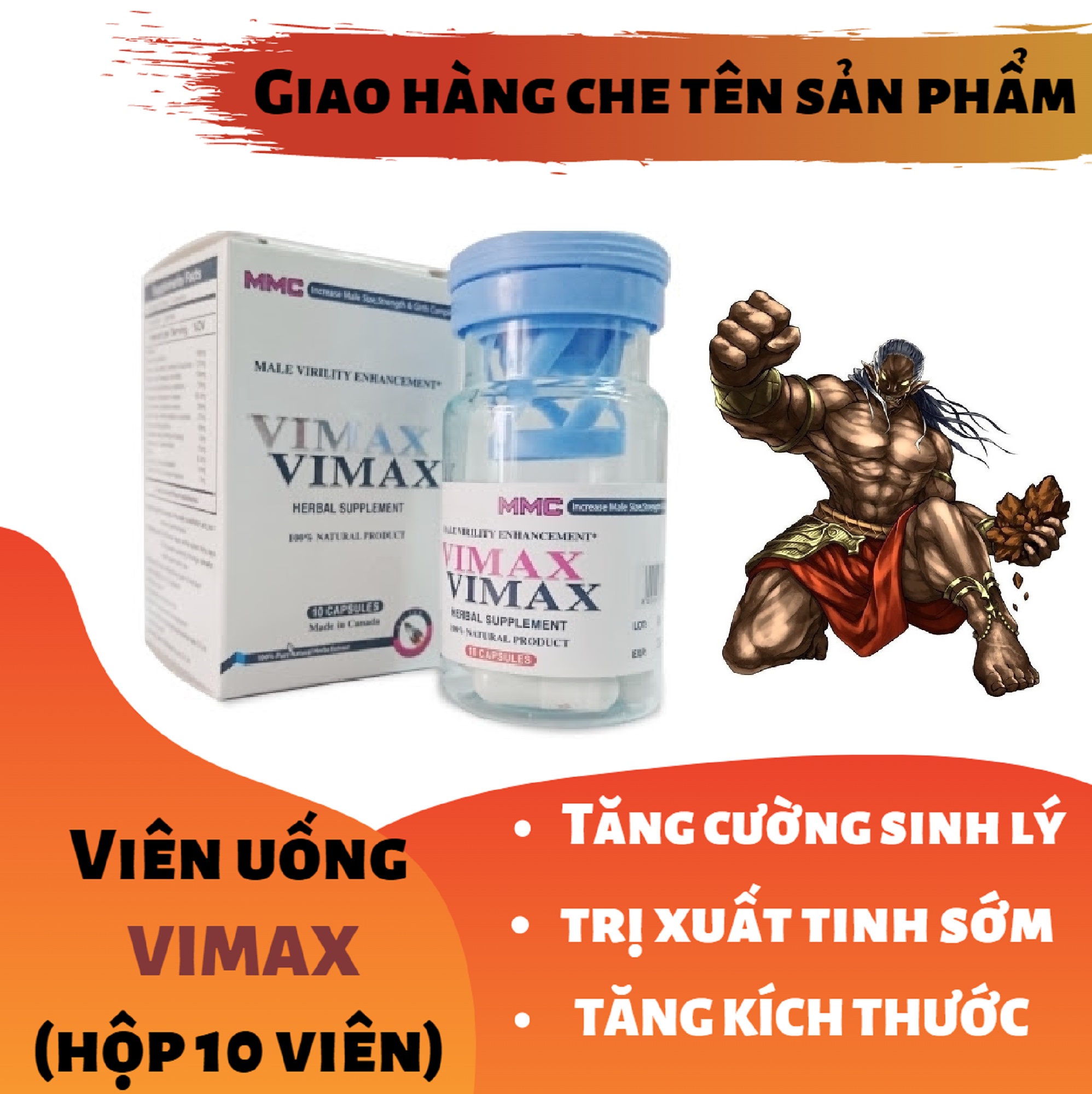 Viên vimax canada cao cấp nam - hàng chính hãng