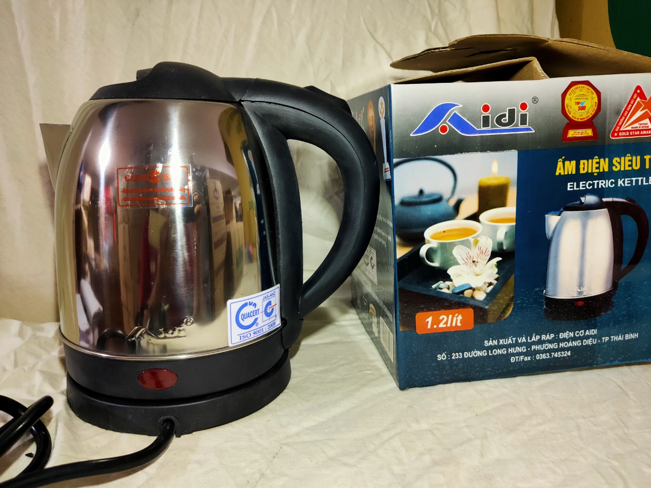 Ấm siêu tốc aidi st-06