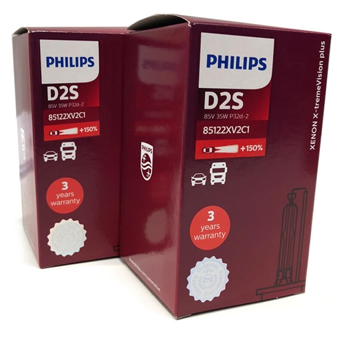 Đèn xenon philips d2s 85122xv2c1 - 85v/35w - 4800k - tăng sáng 150% - original
