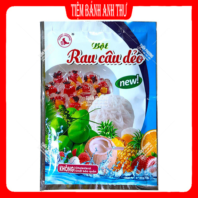 Bột rau câu con cá dẻo gói 10gram