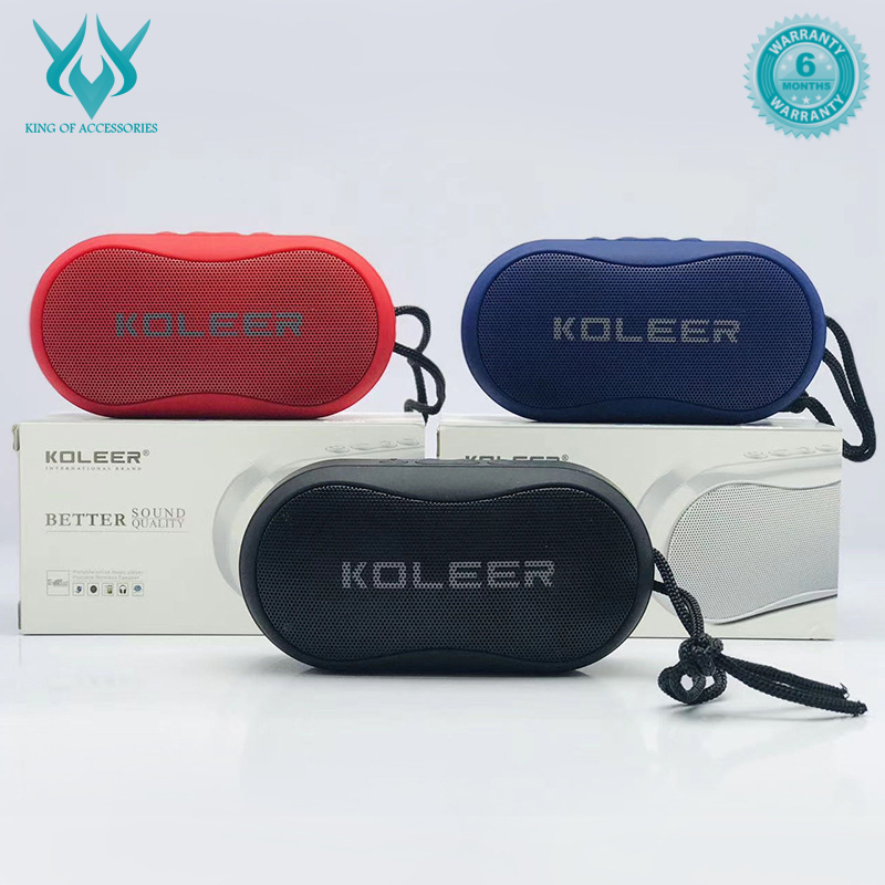 Loa bluetooth mini Koleer S29 cực hay nghe USB khe thẻ nhớ đài radio FM thoại rãnh tay
