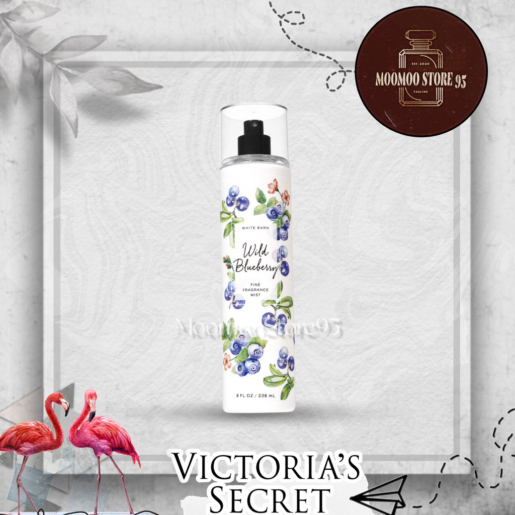 Xịt thơm toàn thân Bath and Body Works Wild Blueberry Body Mist [ mẫu thử 30ml/50ml/100ml/] ⁻ᴹᵒᵒᴹᵒᵒˢᵗᵒʳᵉ⁻