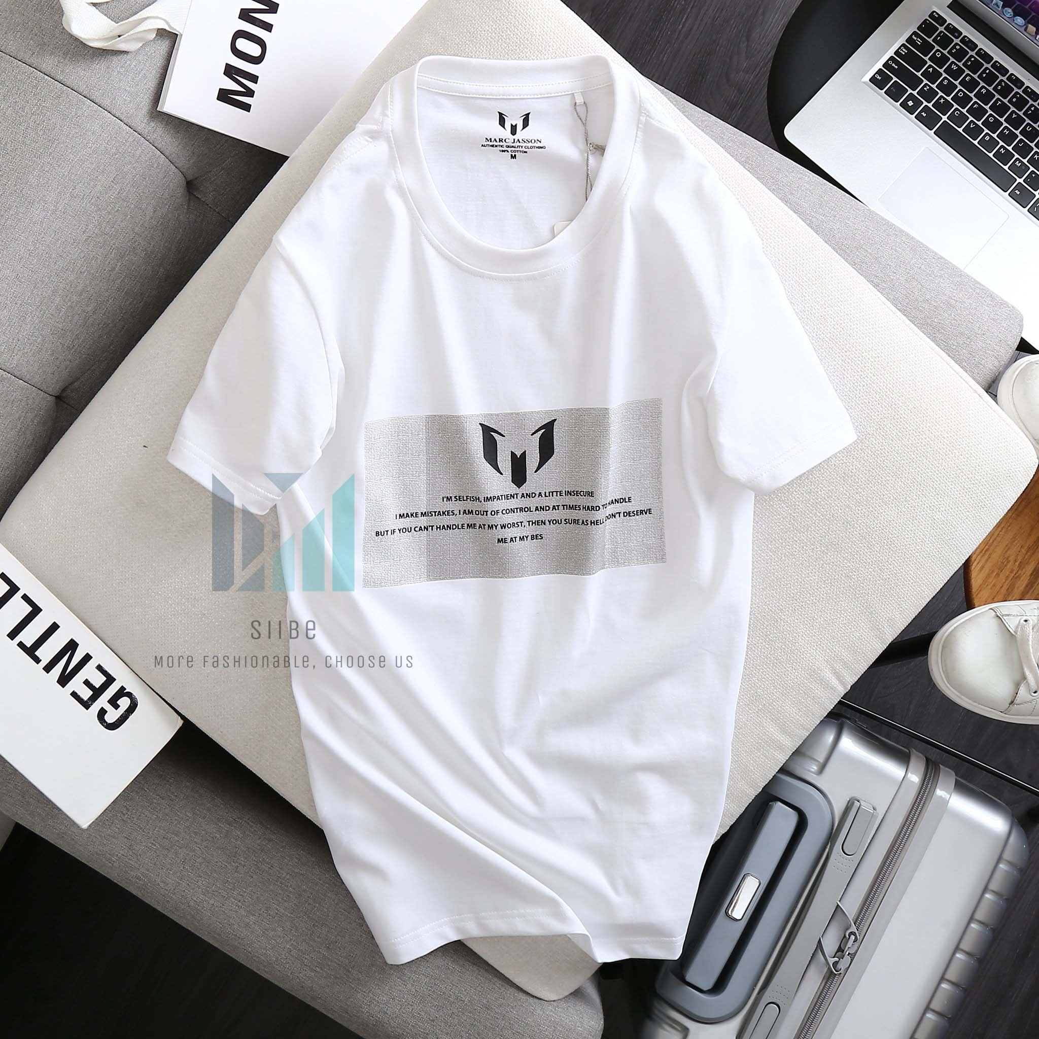 [HCM]Áo thun nam FREESHIP áo phông nam cổ tròn thun cotton xịn in chất liệu tốt cao cấp nam tính nhiều màu - Thời trang nam Siibe