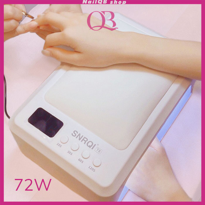 Máy hơ gel có gối kê tay snrqi t8